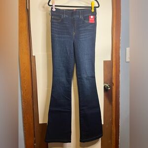NWT SPANX Women’s Size MT (Waist 31) Flare Jeans in Midnight Shade
